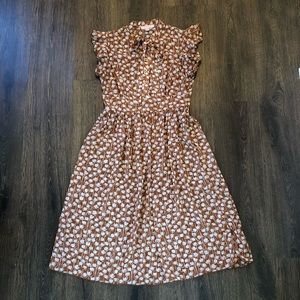 Modest High-Neck Dress Small